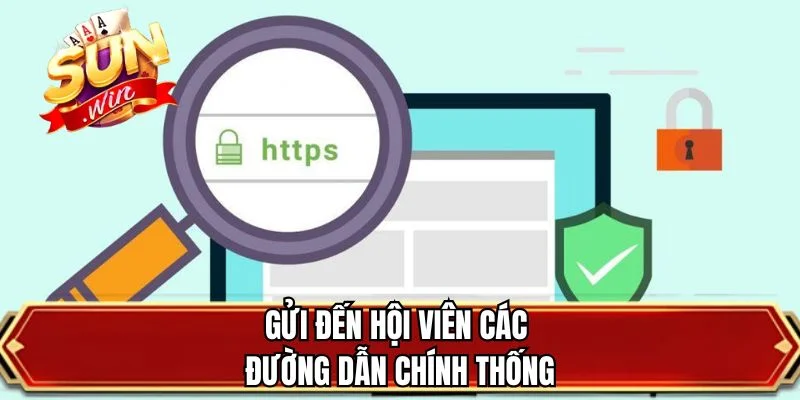 Gửi đến hội viên các đường dẫn chính thống